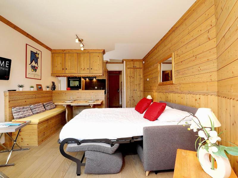 Studio renove ski aux pieds avec parking et wifi - Courchevel 1850 - FR-1-575-48 — отель с удобствами в Куршевеле