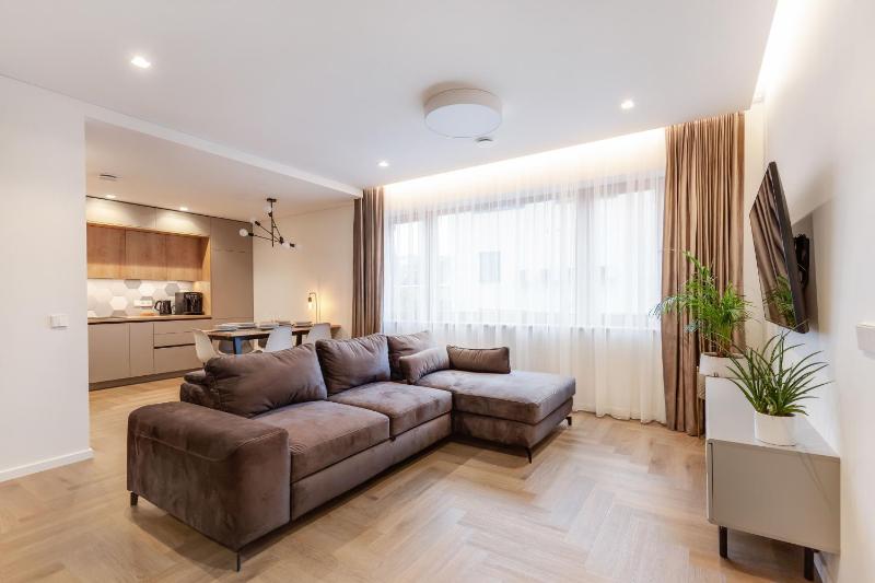 3 Bedroom Apart/24h self check in/free parking/up to 6 people/ — отель с удобным расположением в Вильнюсе