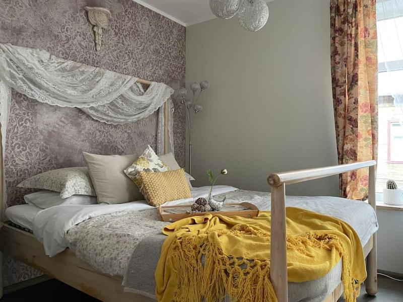 Elegant 1Br/Ba Apt in City Center w free parking — отель с удобствами в риге