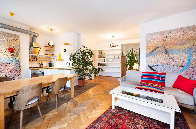 Solec Powisle Bohemian Apartment — комфортный отель в Варшаве