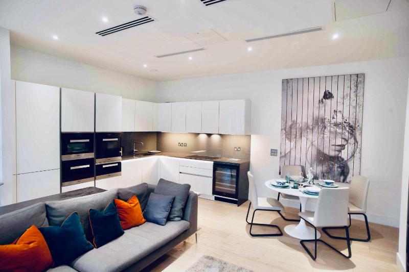 Thames riverside apartment in London — комфортный отель в Лондоне