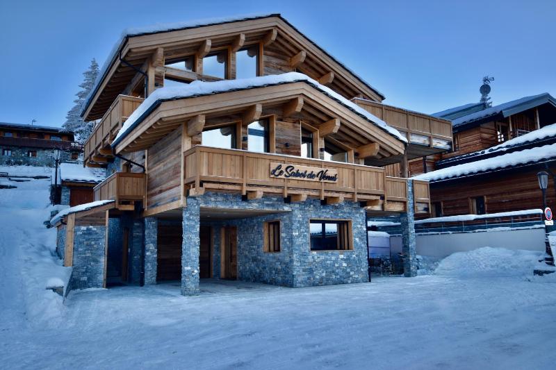 Chalet de luxe avec magnifique vue a Courchevel, 5 chambres, 15 pers — забронировать отель в Куршевеле