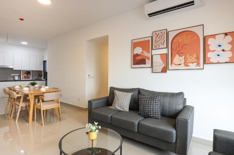 3-bedroom w pool 7 pax-Jalan Cheras — комфортный отель в Куала-Лумпуре