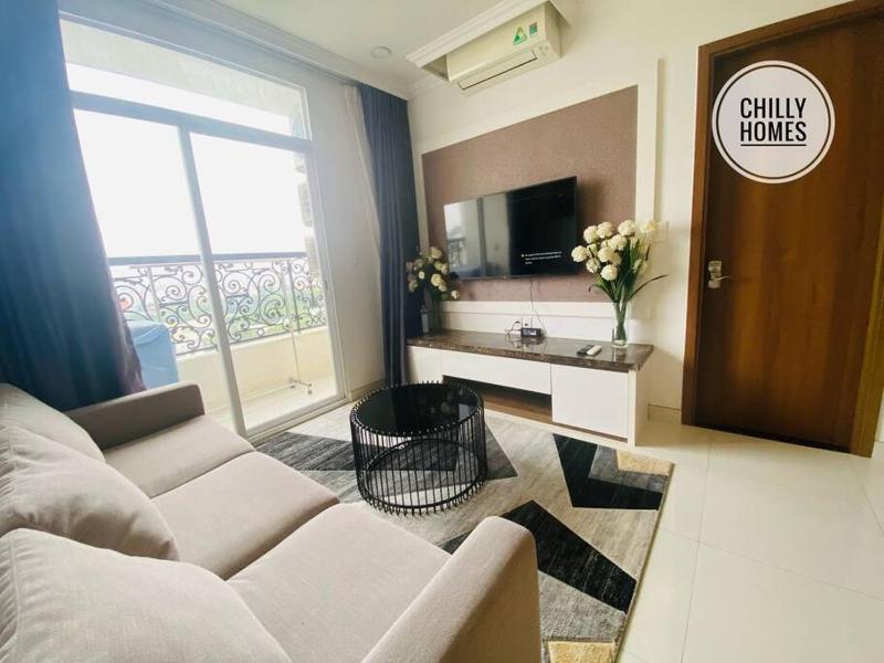 Elegant 1BR view to Bitexco — отель с удобным расположением в Хошимине