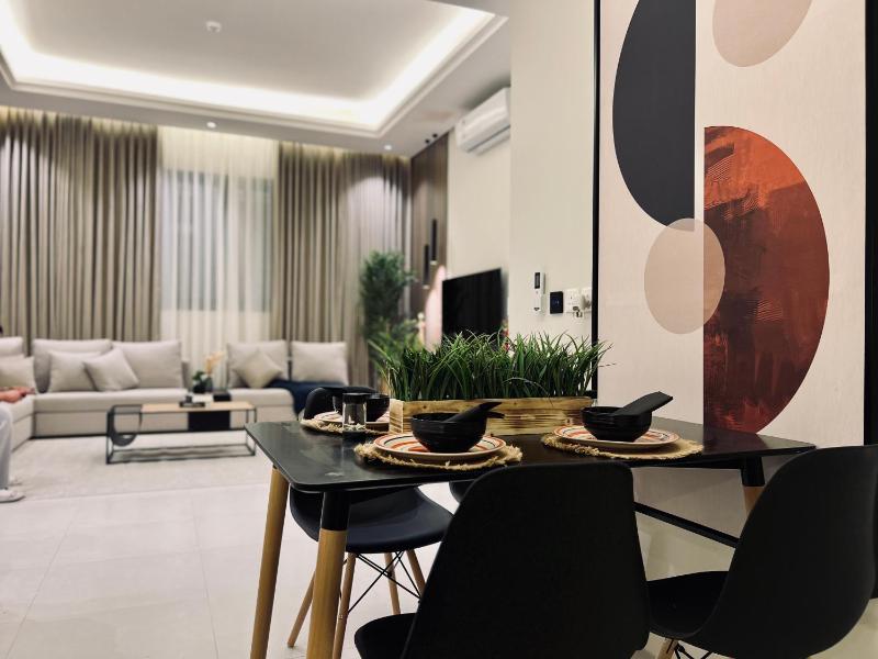 Luxury 2 bedrooms apartment shqt fakhrt — отель с удобствами в Рияде