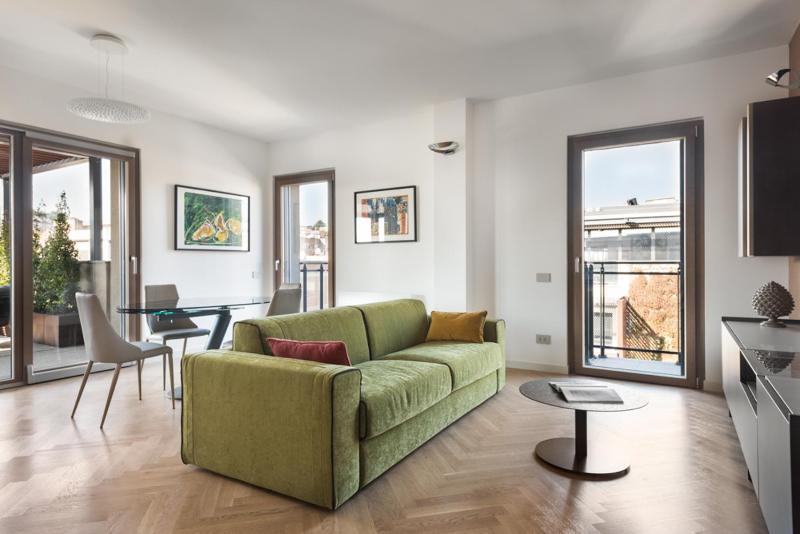 Idyllia - Lumina rooftop penthouse in Trastevere — отель в Риме, Италия