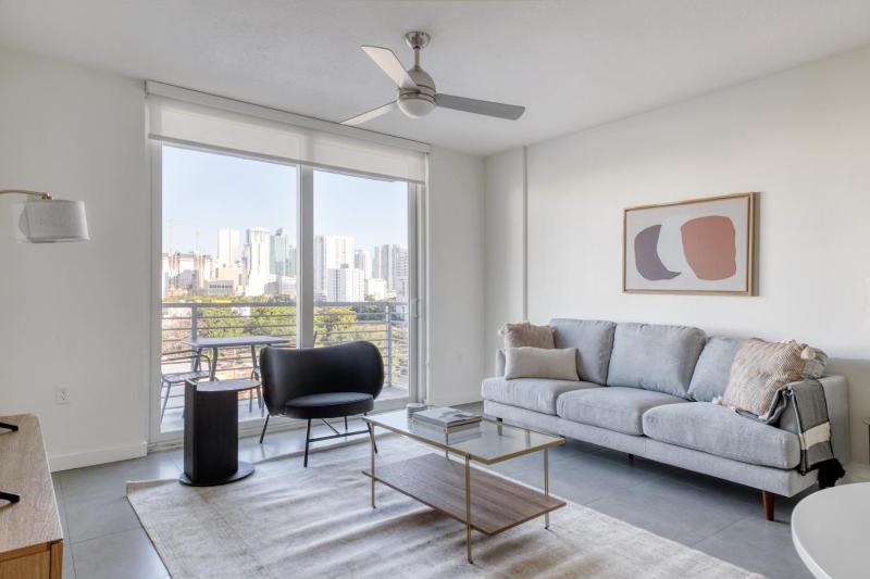 Brickell 1br w gym pool wd nr City Center MIA-52 — комфортный отель в Майами