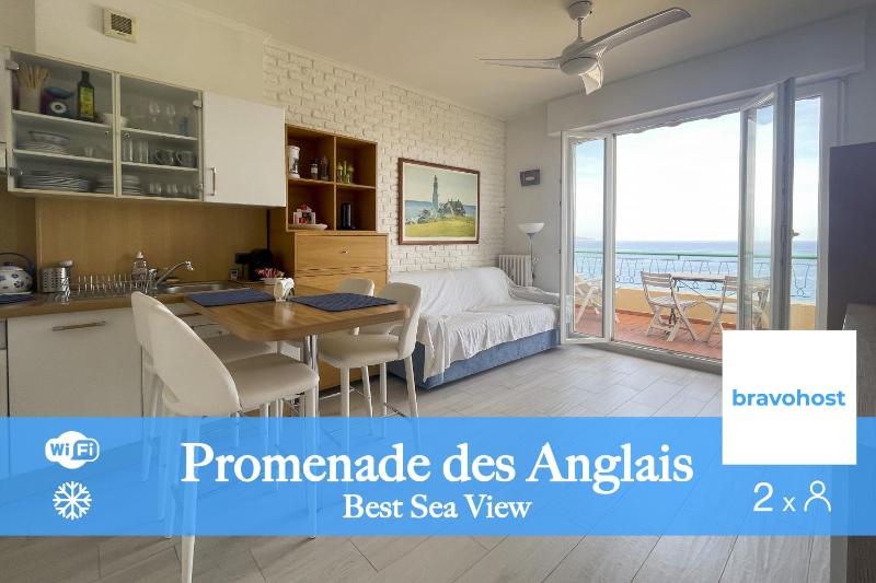 Best Sea View 4 Pers WiFi AC — отель в Николь, Франция