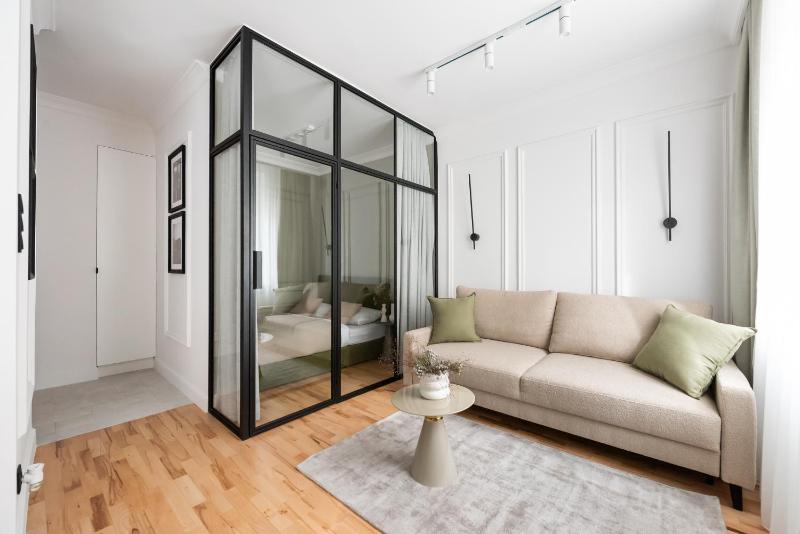 Plac Politechniki Pistachio Apartment — отель с удобным расположением в Варшаве