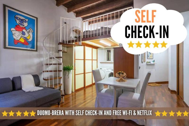 [MOSCOVA-DUOMO LOFT] WiFi, Netflix & Design — забронировать отель в Милане