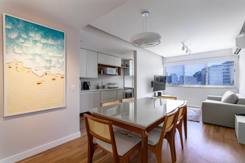 Flat em Copacabana — отель с удобствами в Рио