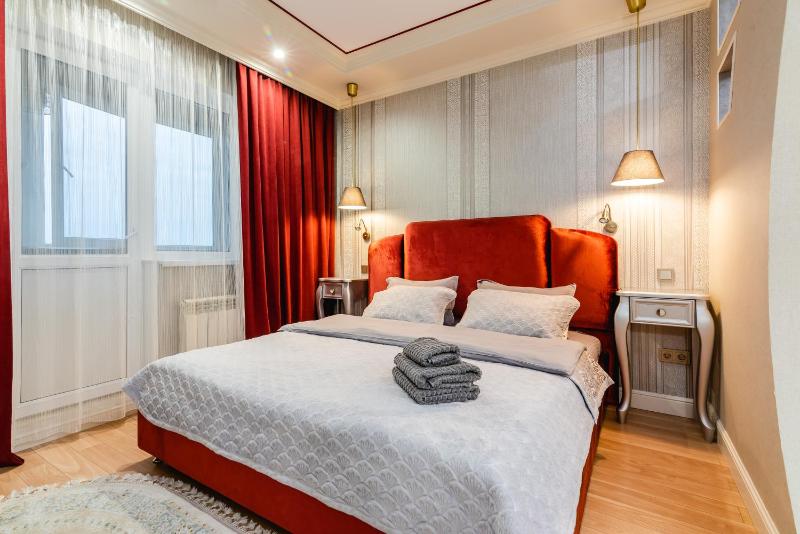 3h kom Apartamenty Mega Tauers 60 — забронировать отель в Алматы