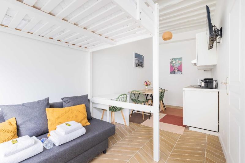 Lovely Studio 3P - Republique — отель с удобным расположением в Париже