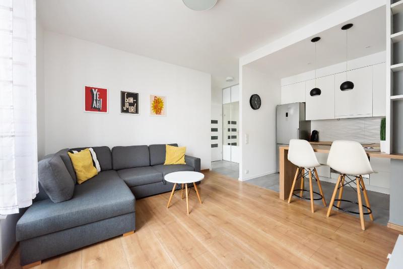 Obrzezna Comfort Apartment — отель с удобным расположением в Варшаве