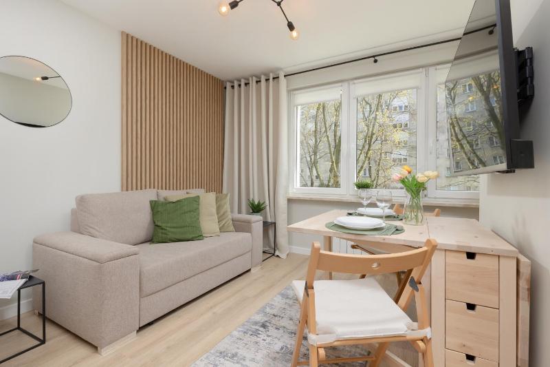 Aleja Jana Pawla II Studio Warsaw by Renters — отель с удобным расположением в Варшаве