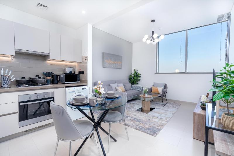 White Sage - Elegant Apartment With Unobstructed City Views — забронировать отель в Дубае