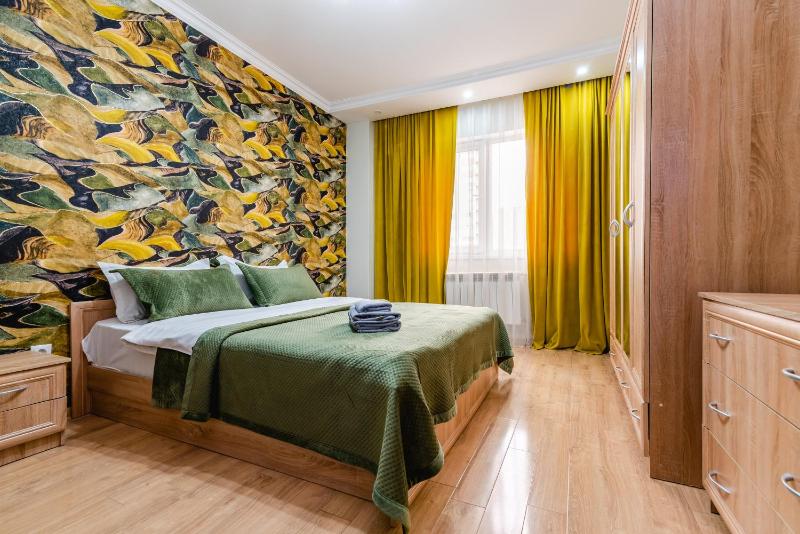 ZK Mega Tauers Almaty 2h komn apartamenty — отель с удобствами в Алматы
