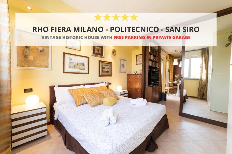 [Rho-Fiera Milano] Vintage House & Garage Privato — отель с удобным расположением в Милане