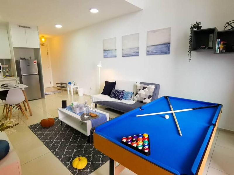 EkoCheras Loft 5 pax, #Snooker #AboveMall #Balcony #FreeCarPark — отель с удобствами в Куала-Лумпуре