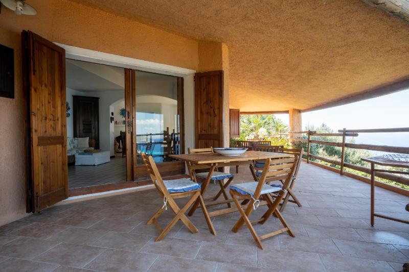 Villa Bellatrix a Torre delle Stelle - Panoramica sul golfo