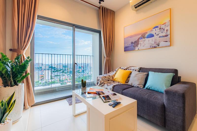 AmbiHOME 1BR 1WC Masteri Thao Dien District 2 — отель с удобным расположением в Хошимине