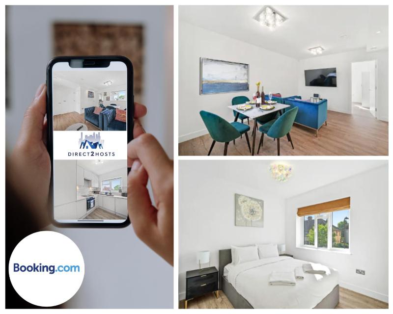 Three Bedroom Beautiful & Comfy Acton Gem Apartment by Direct2hosts With King Beds & Free Parking! — отель в Лондоне, Соединенное Королевство