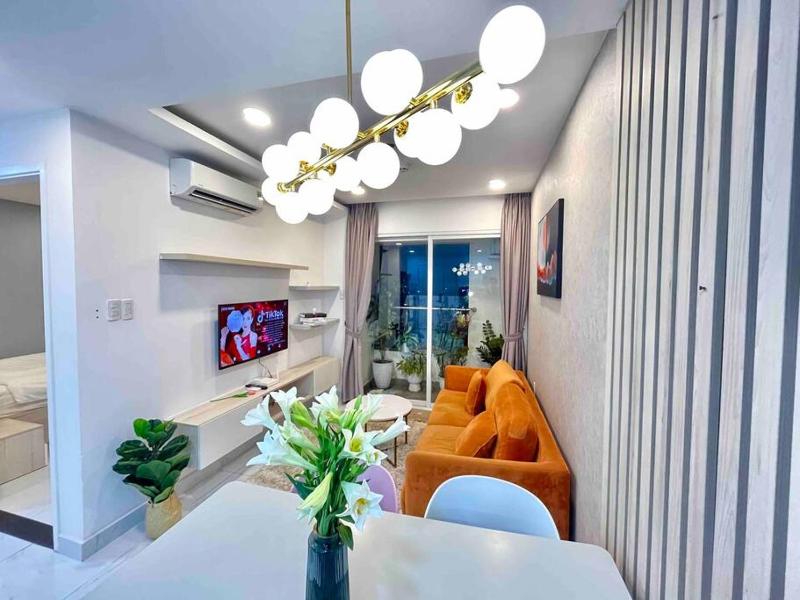 Pastel style apartment 2bedroom in D3 nam ky khoi nghia — отель с удобствами в Хошимине