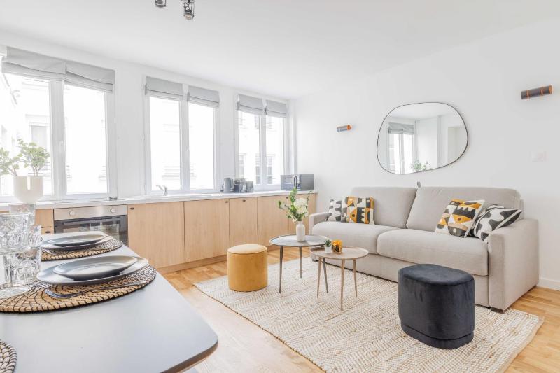 Wonderful apartment - 2BR 6P - Montorgueil — отель с удобствами в Париже