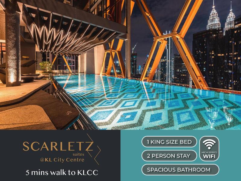 Scarletz Suites • KLCC • King Bed (R) — отель с удобствами в Куала-Лумпуре