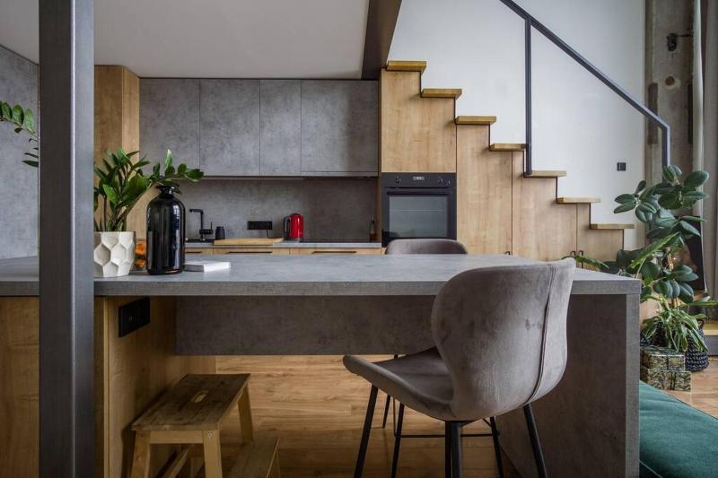Bright and stylish city centre 1 bedroom loft — отель с удобным расположением в Вильнюсе