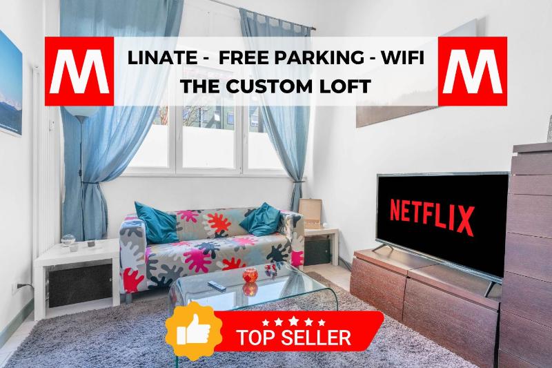 DUOMO-LINATE Loft Free Parking con TV 50 e Wi-Fi — отзывы гостей и цены