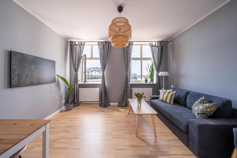 Цены на Cosy studio with river view в риге