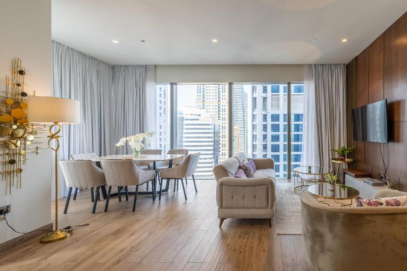 Luxury apartment in Marina Gate Jumeirah Living — отель с удобствами в Дубае