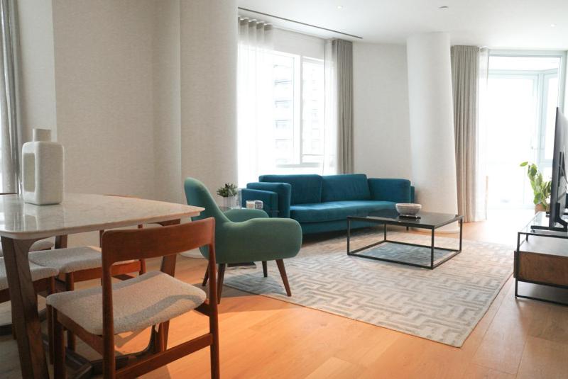 Luxury Apartment with AC by the River — отель с удобствами в Лондоне