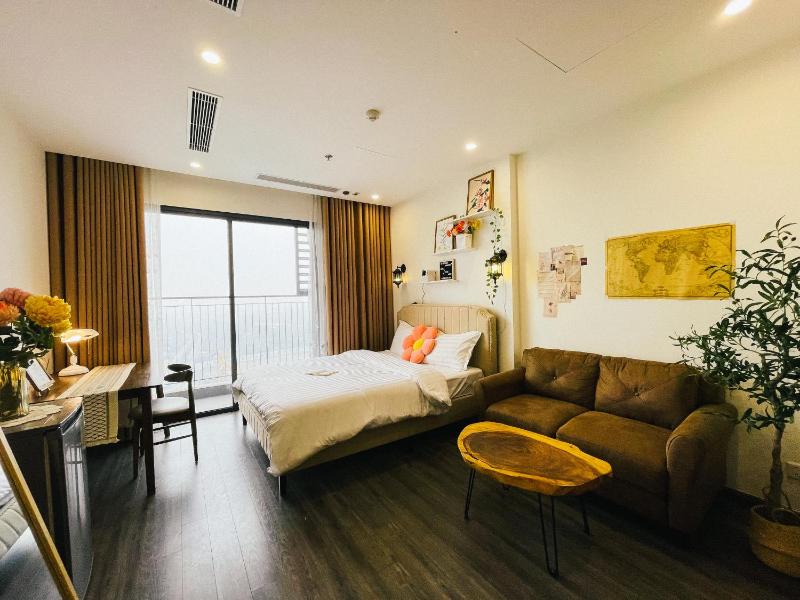 Apartment 1BR-FL27th-R103 Building-Vinhome Ocean Park — отель с удобным расположением в Ханое