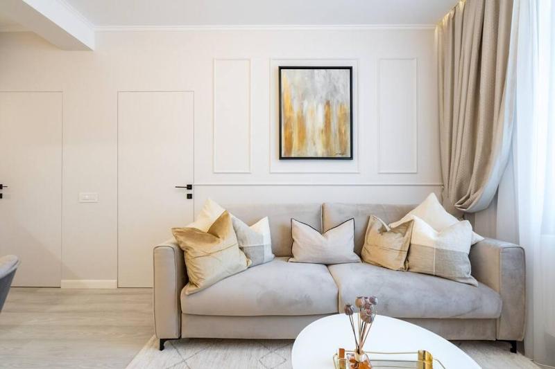 Stylish 2BR Vilacrosse Passage - Netflix — отель с удобным расположением в Бухаресте