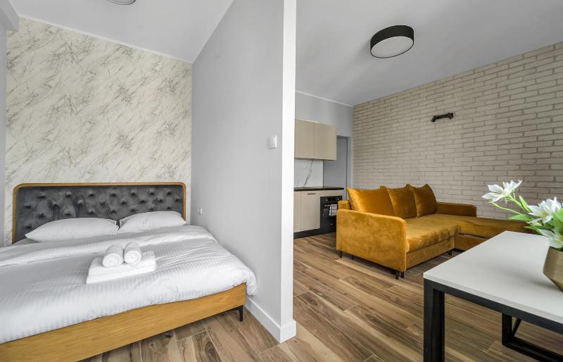 Park Sapera Cosy Studio — отель с удобным расположением в Варшаве