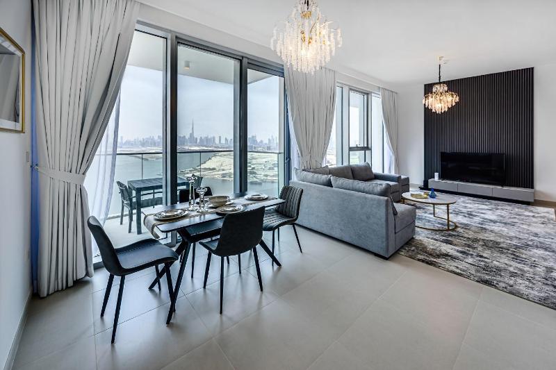 Fantastic apartment in Dubai Creek Harbour — отель с удобным расположением в Дубае