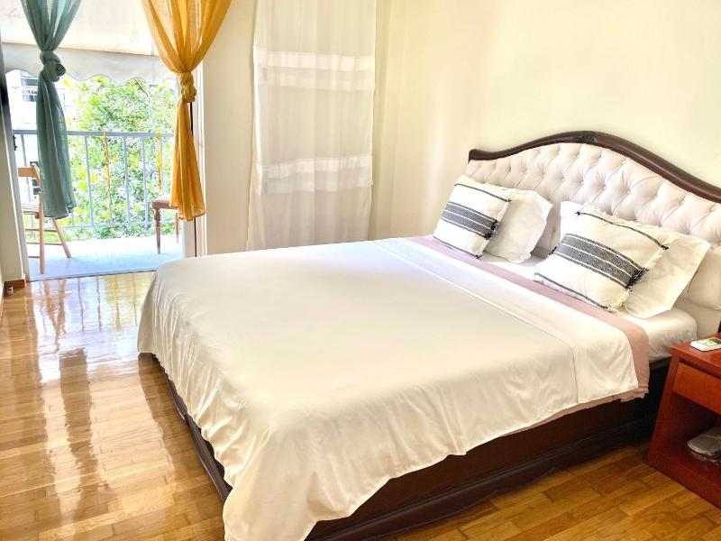 Quiet near subway and Acropolis 2 bedrooms apt — отель с удобным расположением в Афины