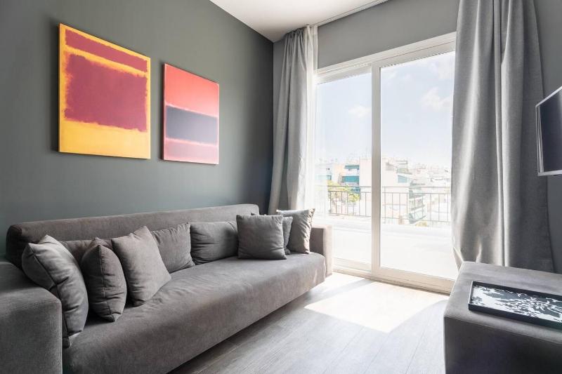 UrbanStyle apt with 360 view — комфортный отель в Афины