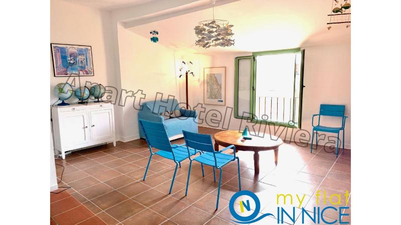 ApartHotel Riviera - Amazing large 3 bedrooms with Sea View AC - Old Town- Promenade des Anglais - SEA VIEW — отель с удобствами в Николь