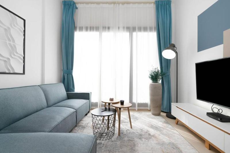 Nice 1Bedroom - UNA Townsquare — отель с удобствами в Дубае