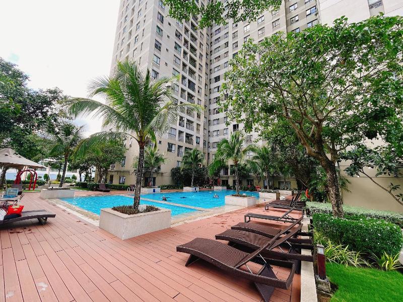 HHomes - Cozy 1 Bedroom view Bikini & Pool GYM at Masteri Thao Dien D2 — отель с удобствами в Хошимине
