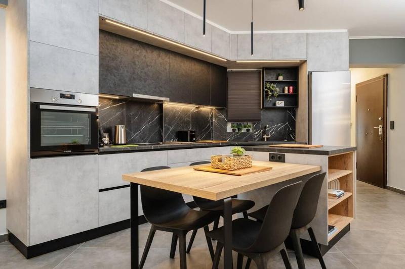 Stylish 1BD Apt in Elliniko — отель с удобствами в Афины