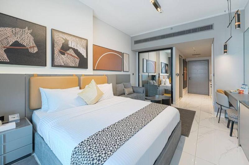 Luxury MAG 318 Studio in the Heart of Business Bay — отель с удобным расположением в Дубае
