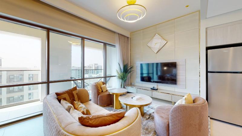 Primestay - Vida Residences 2BR at Creek Beach, Creek Harbour — отель с удобствами в Дубае