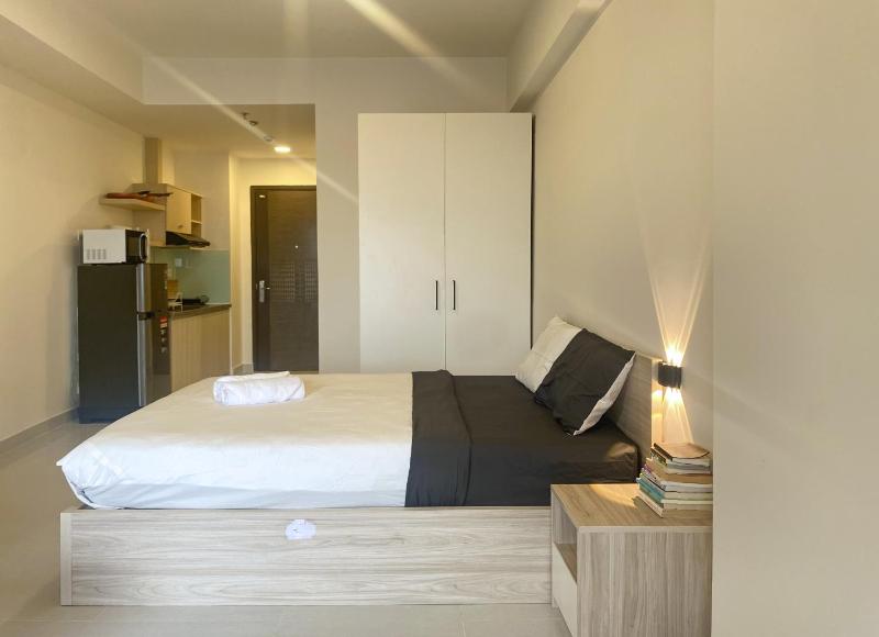 SOHO 23 Floor Stunning City View Apartment Near Bui Vien Ben Thanh — отель с удобствами в Хошимине