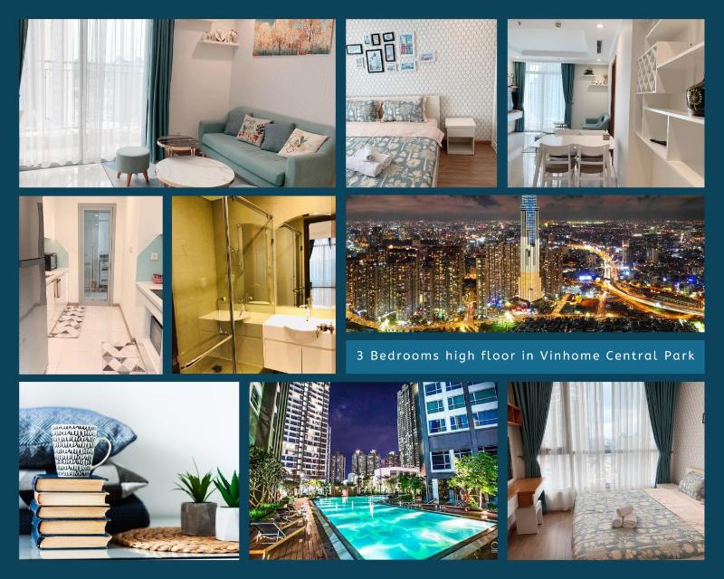 3BRLuxury Apt-City View-Pool&Gym — отель с удобствами в Хошимине