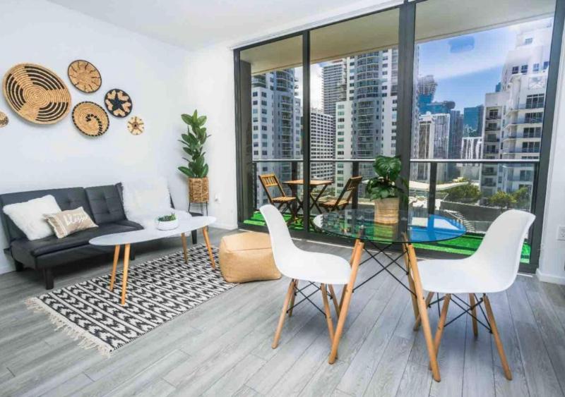 Chic Boho Studio in Downtown Miami — отель в Майами, Соединенные Штаты Америки