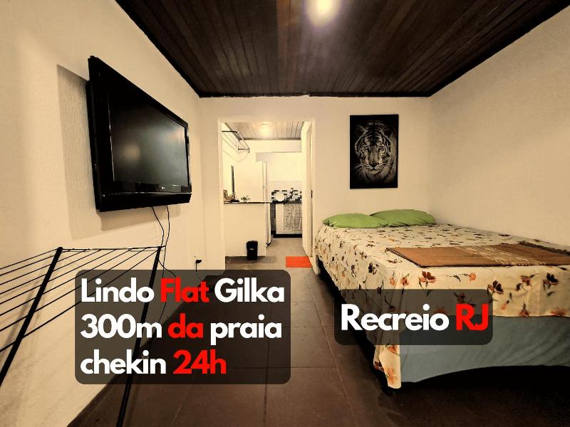 Lindo Flat 2 a 300 mts da praia posto 12 Recreio — отзывы гостей и цены